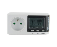 Whitenergy EKO Miernik poboru prądu z LCD watomierz biały - 171210 - zdjęcie 4